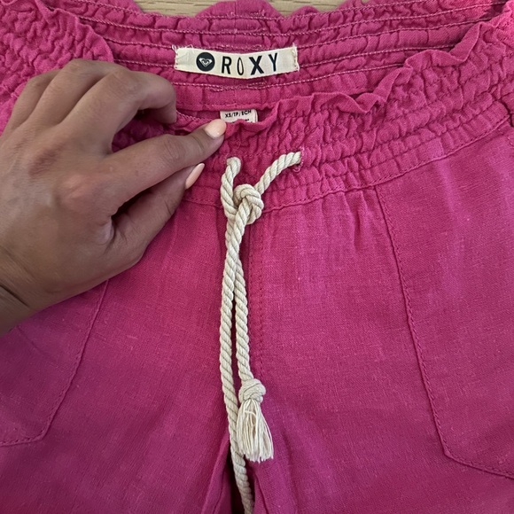 Linen Roxy pants - Picture 1 of 4